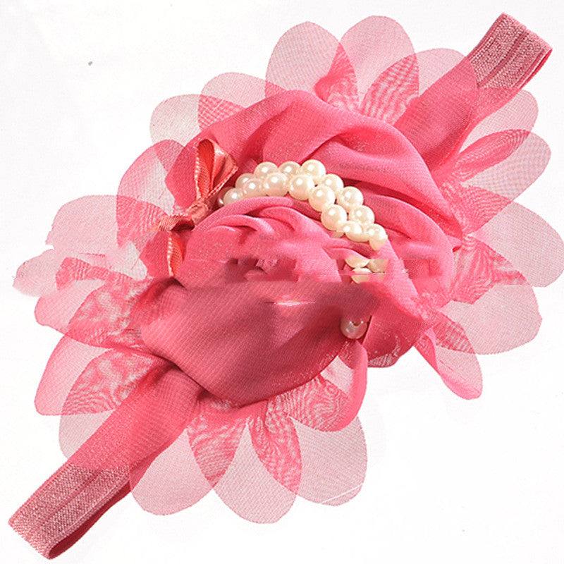 Flower Headband Baby Chiffon Hair Accessories
