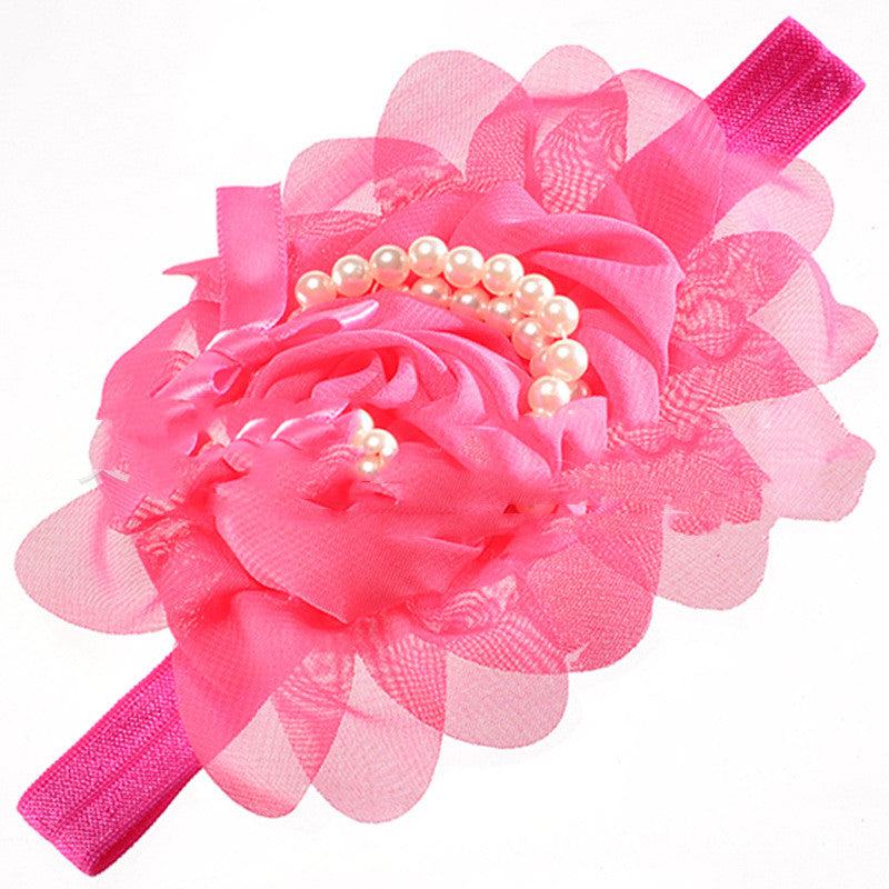 Flower Headband Baby Chiffon Hair Accessories