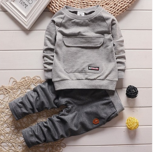 Baby Boys Long Sleeve Casual Set