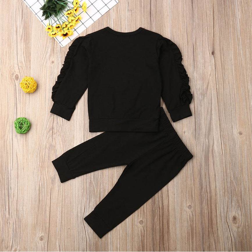 Baby Girls Ruffle Long Sleeve 2pc