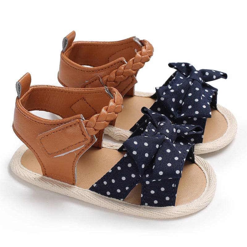 Braid Strap Silicone Non-Slip Baby Girl Sandals