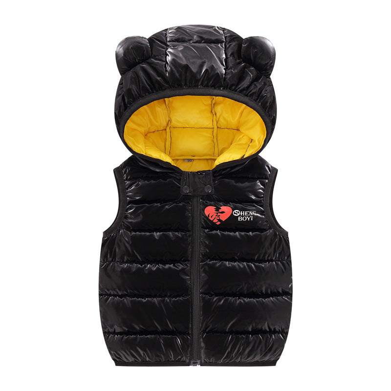 Warm Outwear Bubble Vest