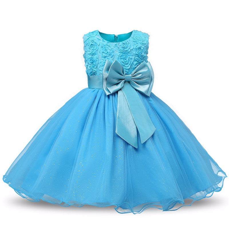 Girls Pageant Flower Girl Birthday Party Dress