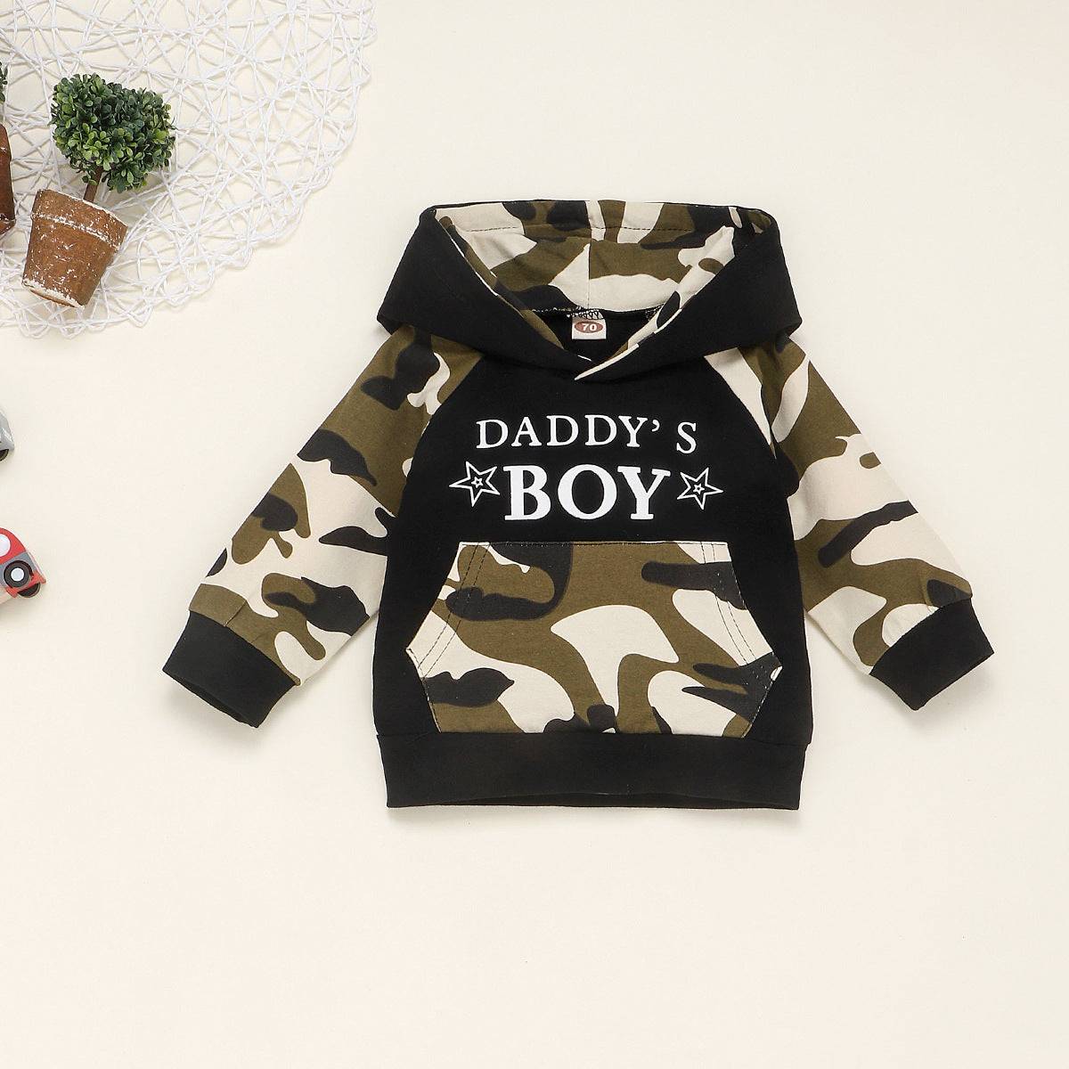 Daddy's boy Camo Long sleeve 2pc Set