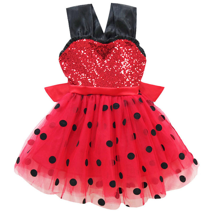 Girl Miraculous puffy skirt