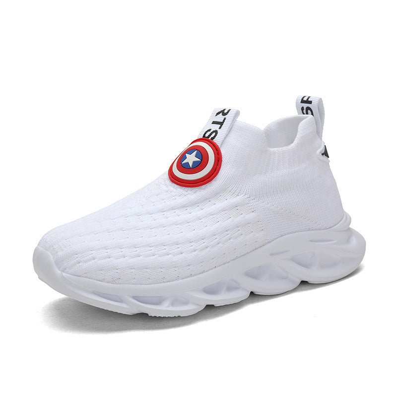 Children's Knitted Tennis Shoes