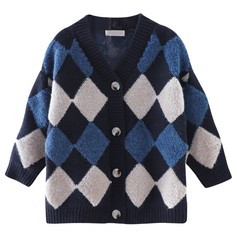 New Spring And Autumn Net Style Sweater Coat