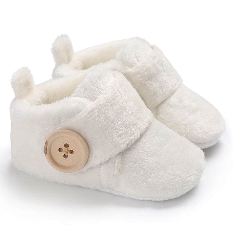 Baby soft soled Fur Booties