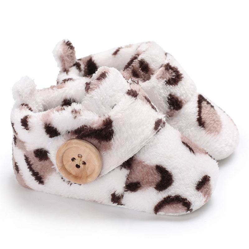 Baby soft soled Fur Booties