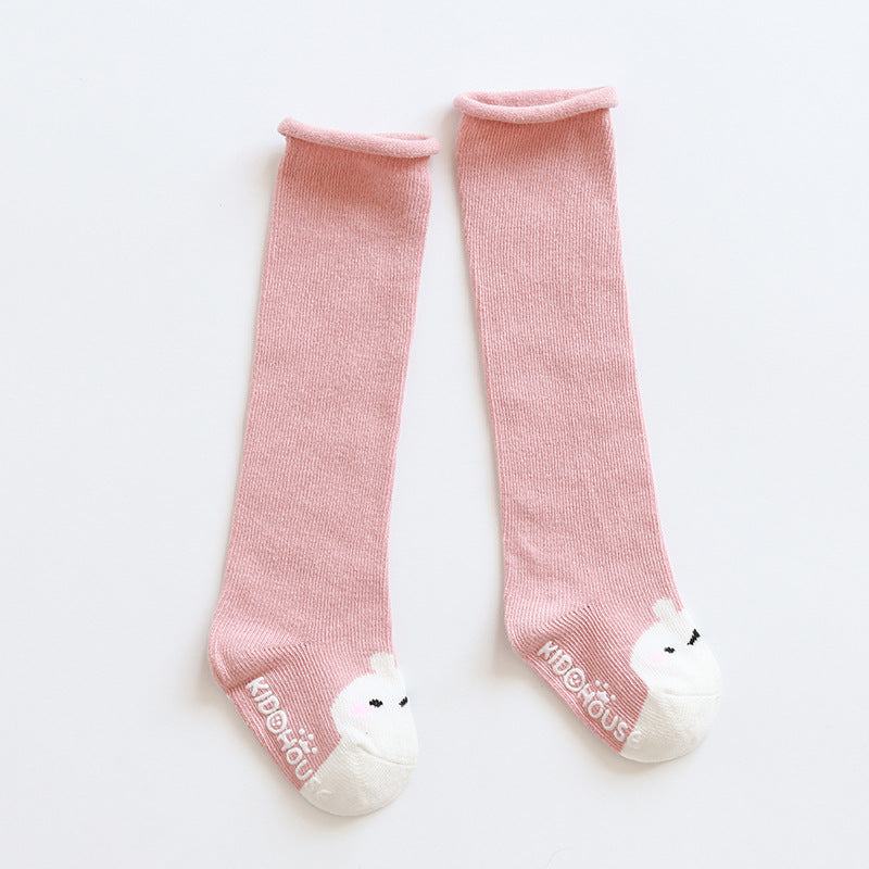 Cute Cotton Knee High Anti-Slip socks