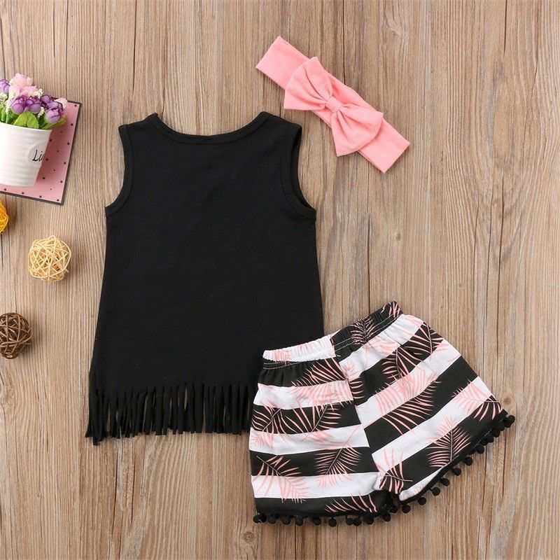 Long live Summer vest shirt with shorts Set