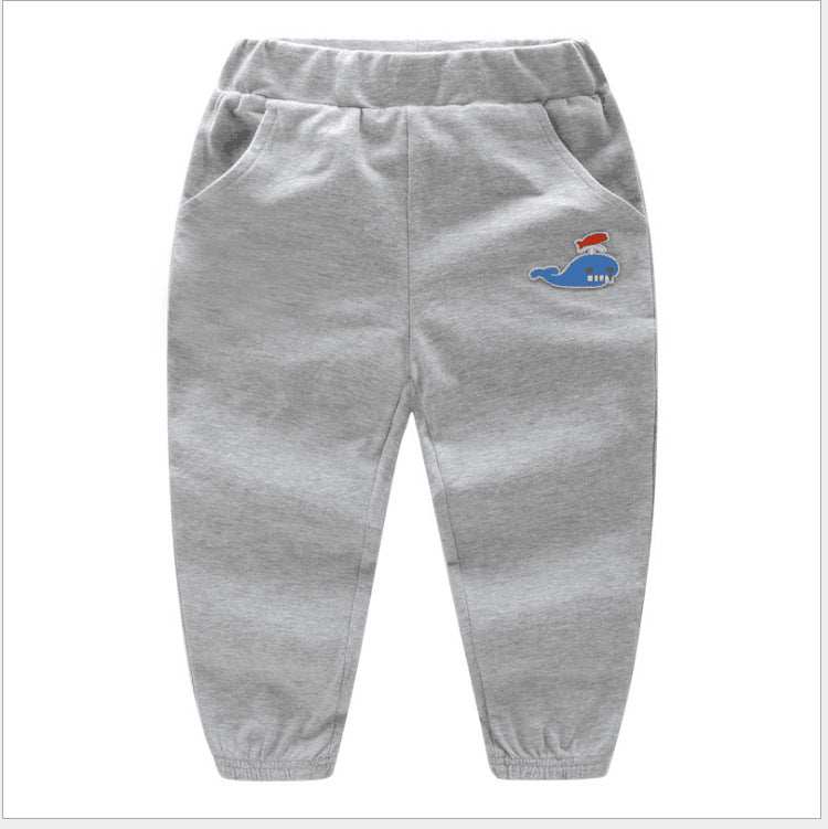 Boys Fish Thin Sweatpants