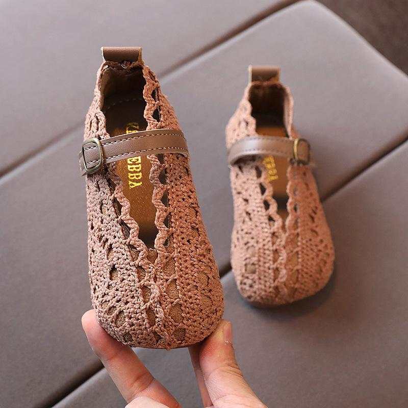 Girls Soft Sole Woven Shoes