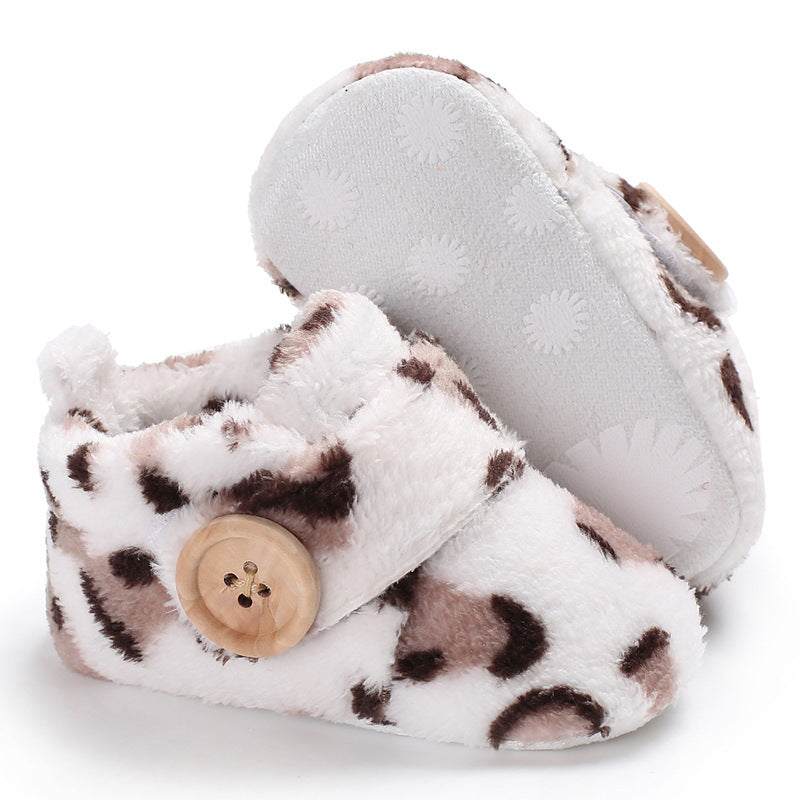 Baby soft soled Fur Booties