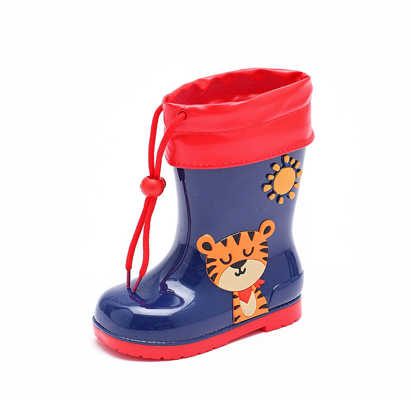 Boys And Girls Rain Resistant Warm Boots