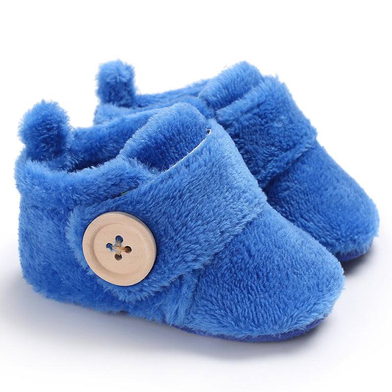 Baby soft soled Fur Booties