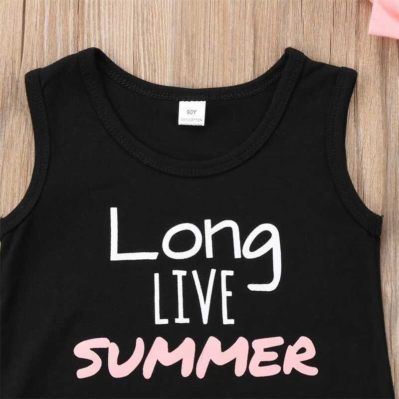 Long live Summer vest shirt with shorts Set