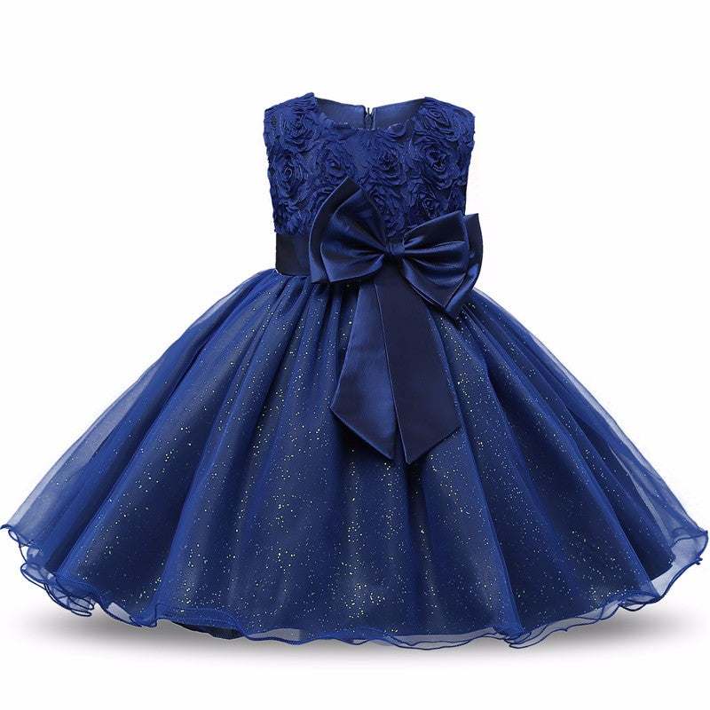 Girls Pageant Flower Girl Birthday Party Dress