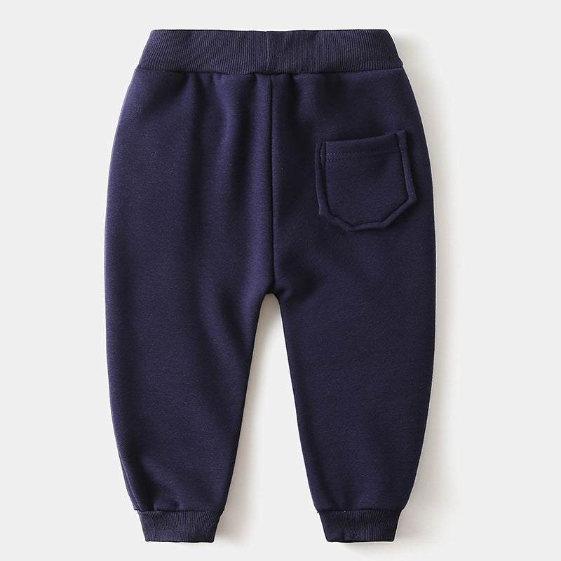 Boys' Letter Warm Pants