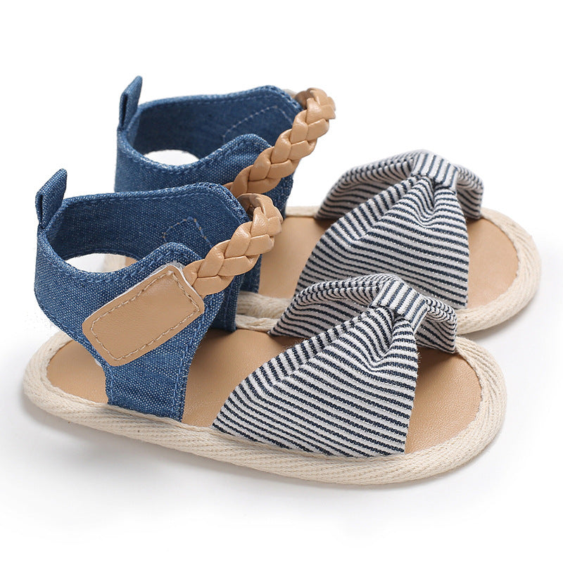Braid Strap Silicone Non-Slip Baby Girl Sandals