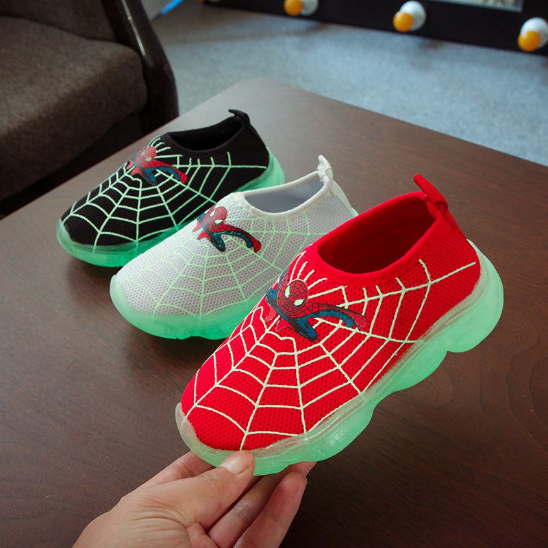 Children's cartoon sole luminous shoes