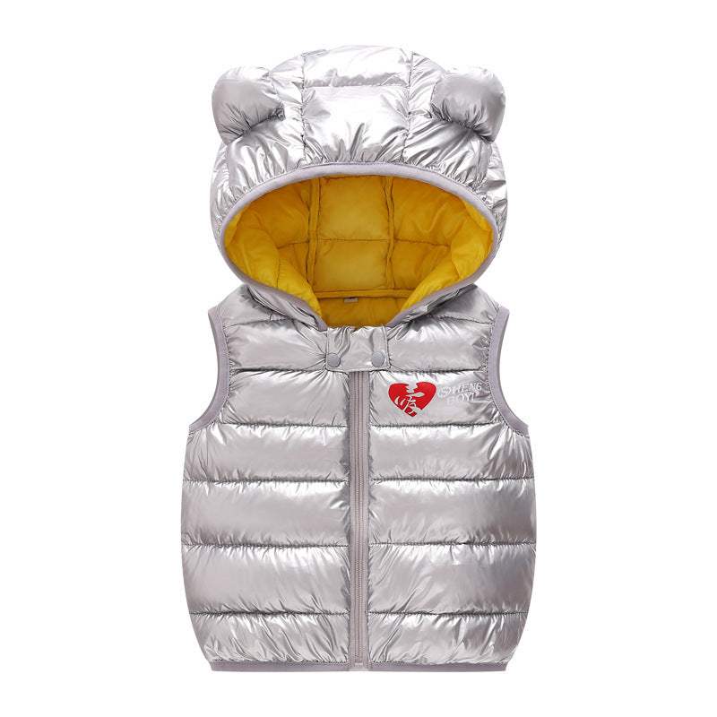 Warm Outwear Bubble Vest
