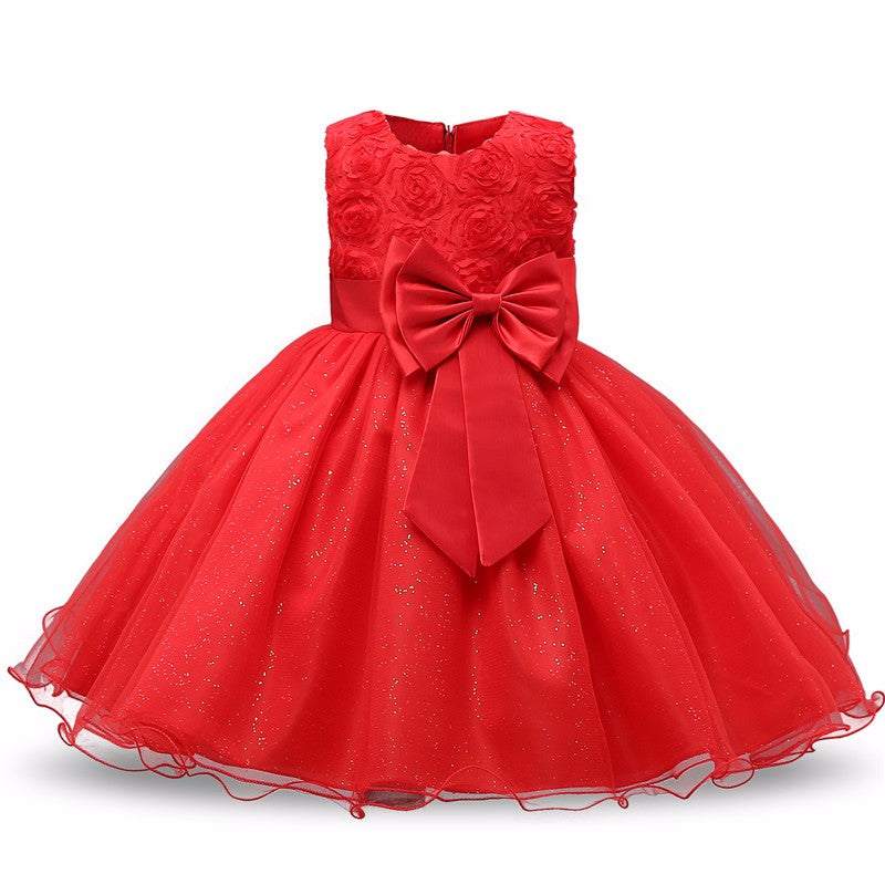 Girls Pageant Flower Girl Birthday Party Dress