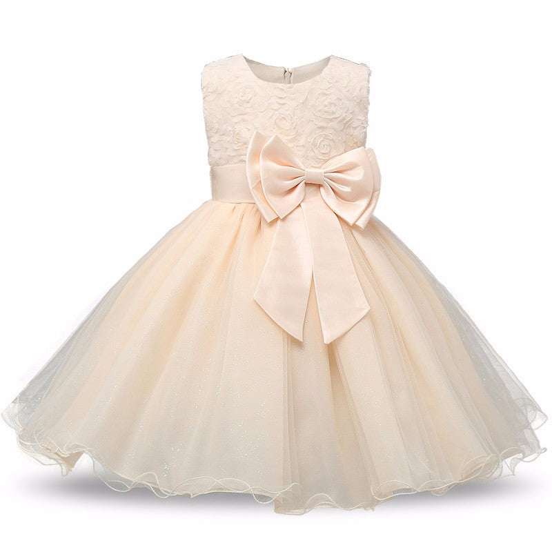 Girls Pageant Flower Girl Birthday Party Dress