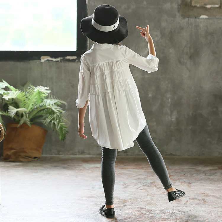 Big Kids Loose Fashionable Tops Swallowtails