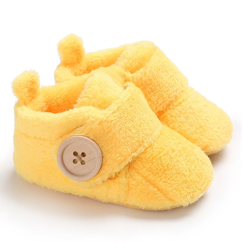 Baby soft soled Fur Booties