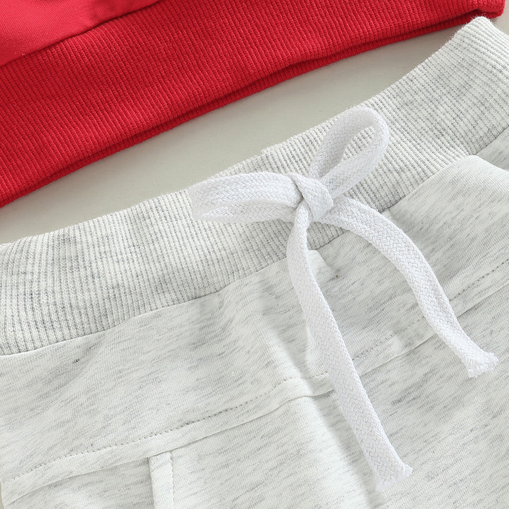 Fashion Letter Printing Baby Set