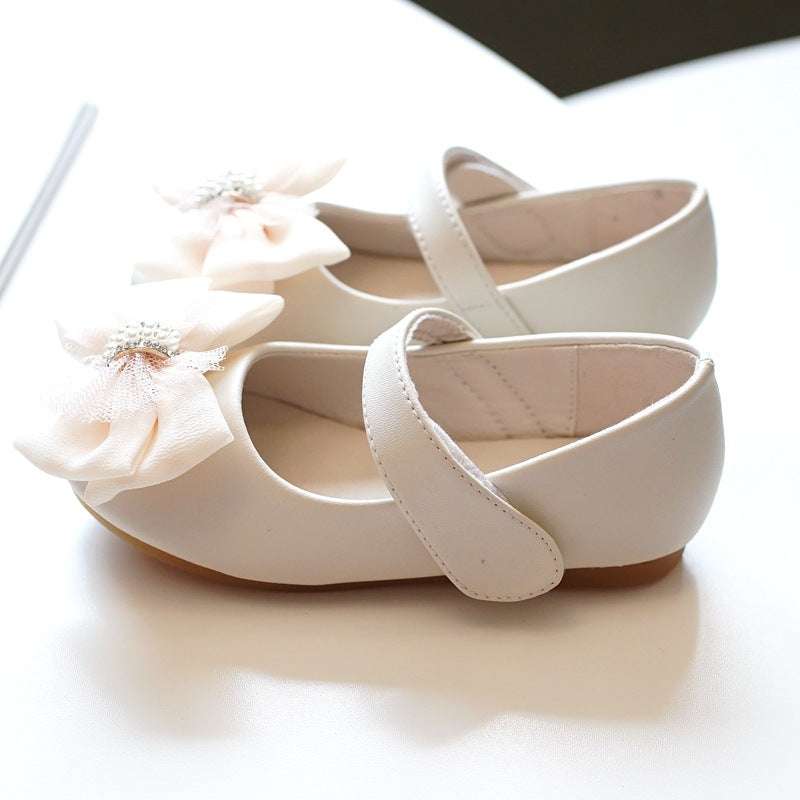 Princess Casual Flat Rhinestone Dress Shoes