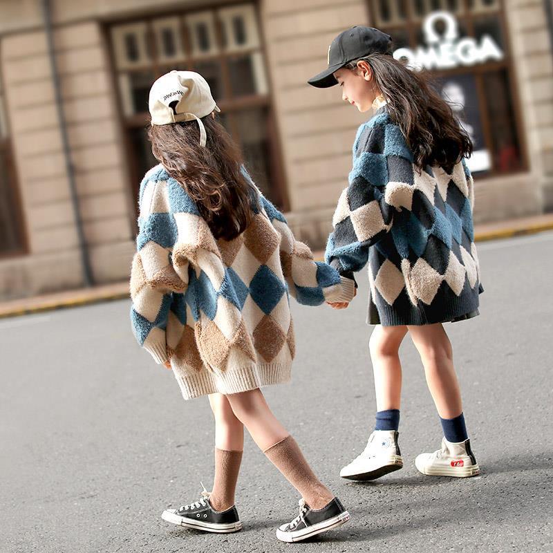 New Spring And Autumn Net Style Sweater Coat