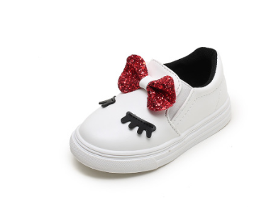 Girls Bow and Lash Casual Shoes