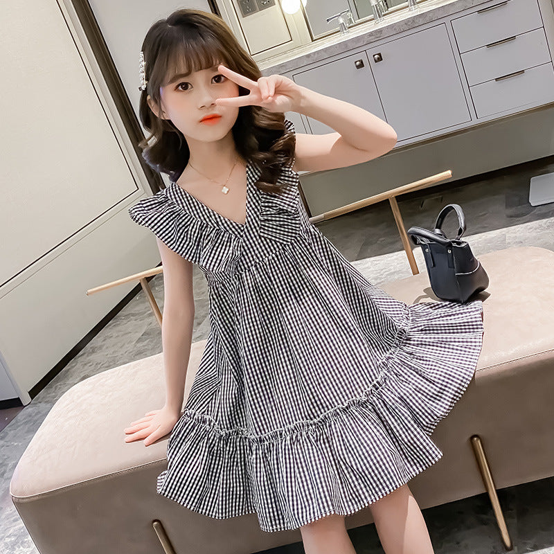 Girls Casual Style Western Dress