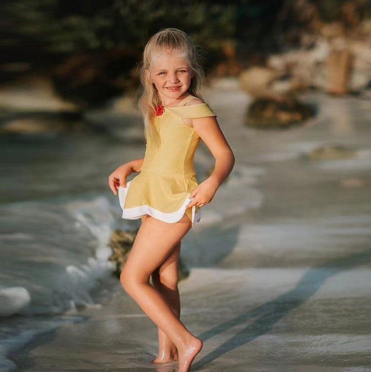 Girls pretty Two-piece Swimsuit