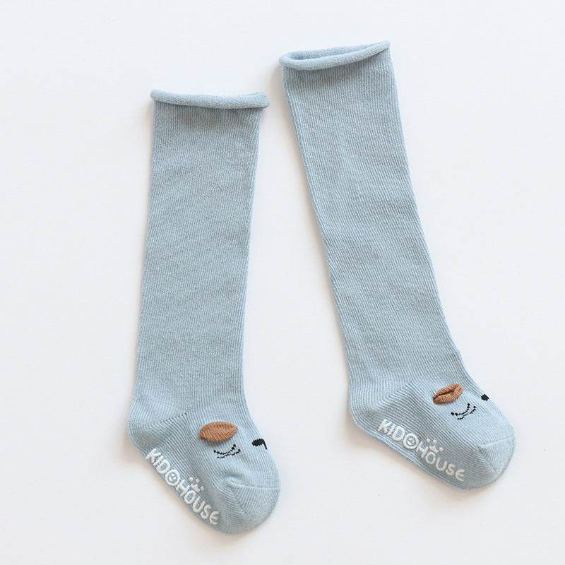 Cute Cotton Knee High Anti-Slip socks