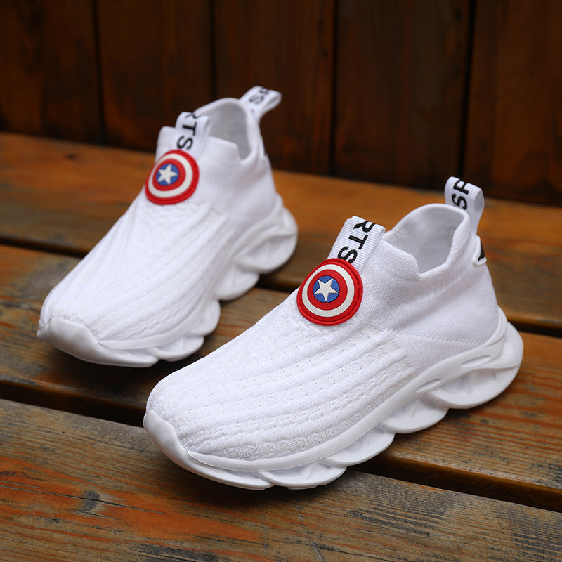 Children's Knitted Tennis Shoes