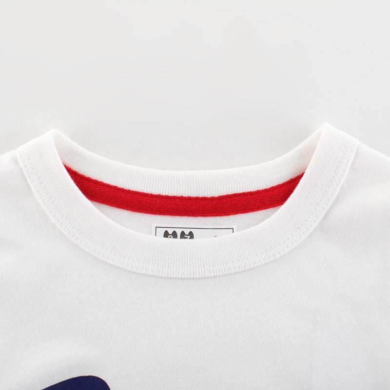 Summer Children's Shark Short Sleeve T-Shirt