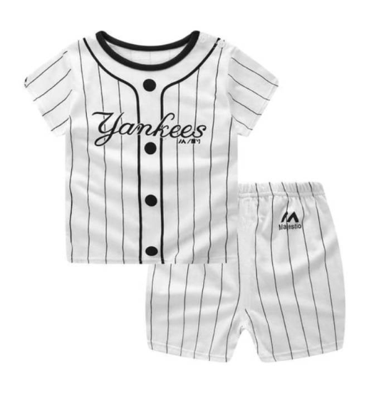 Childrens Cartoon short sleeve two-piece Set