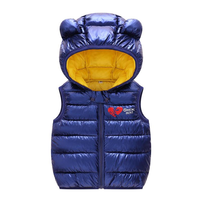 Warm Outwear Bubble Vest