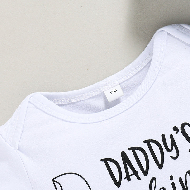 Boys Daddy Fishing Buddy Short Sleeve Set