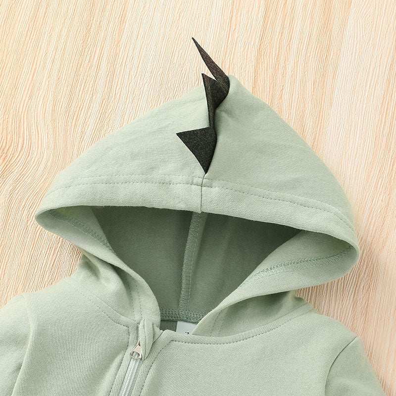 Infant Cartoon Style Long-sleeved One-piece