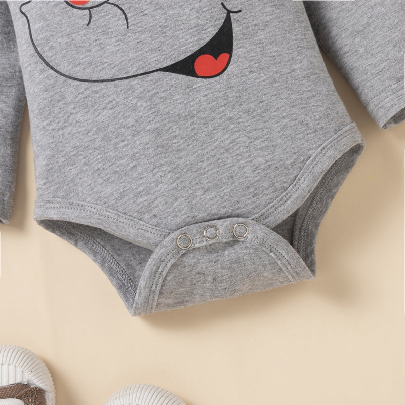 Cartoon Animal Long Sleeve Set