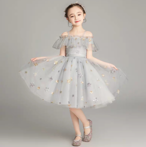 Princess Multi-Length Star Wedding Pageant Dress