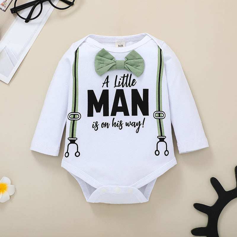 Little Man Three Piece long sleeve Set