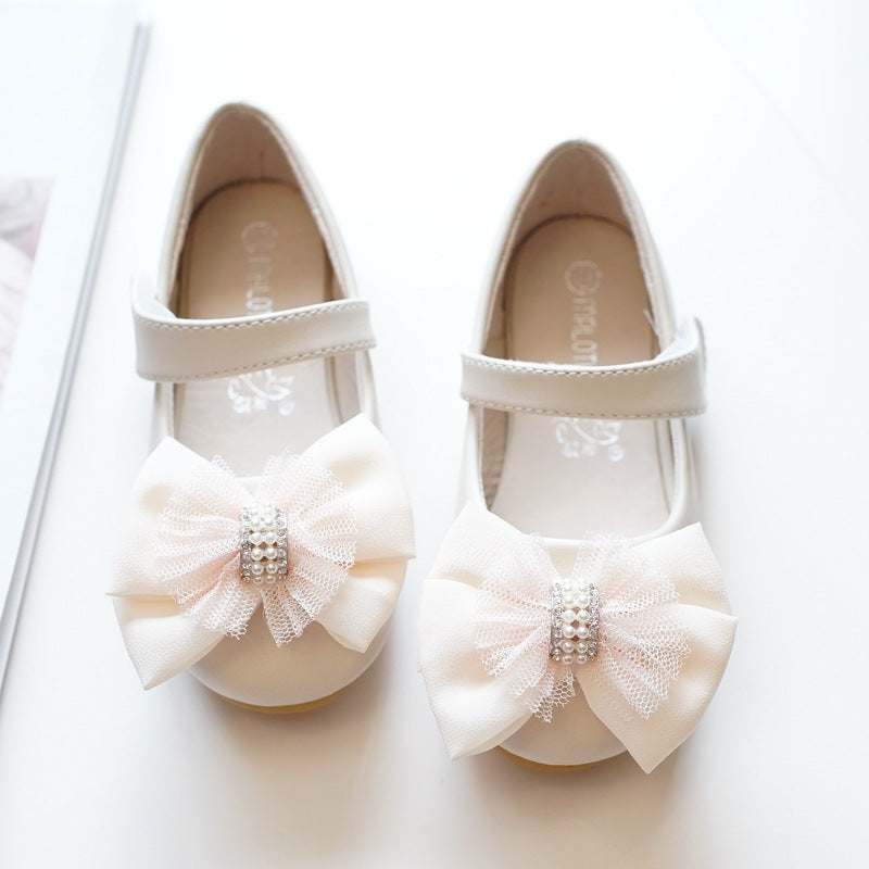 Princess Casual Flat Rhinestone Dress Shoes