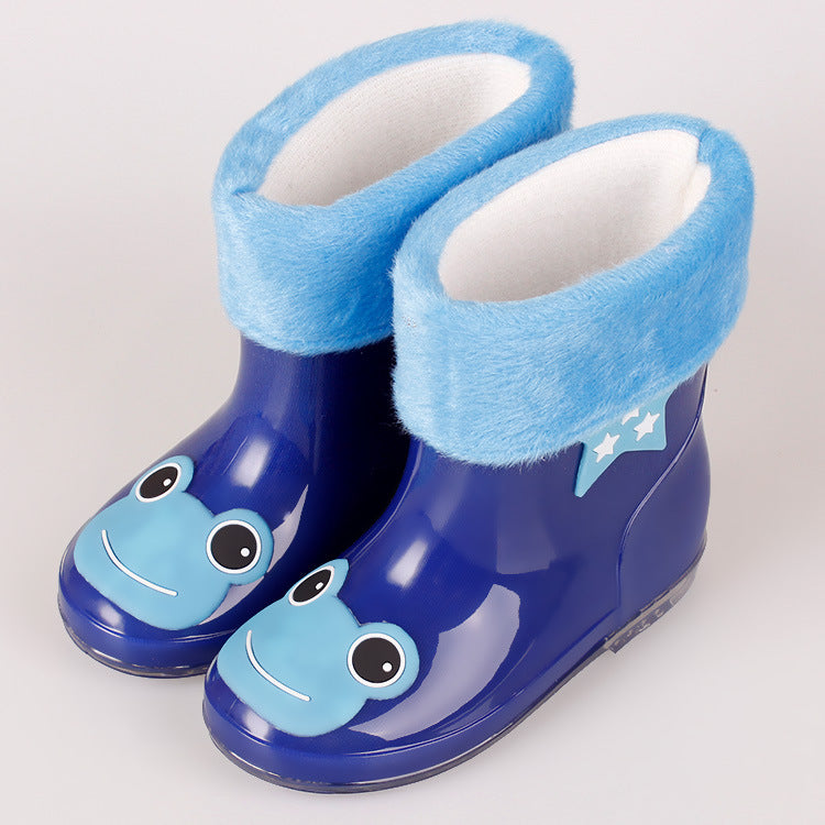 Removable Cotton All Season Rain Boots