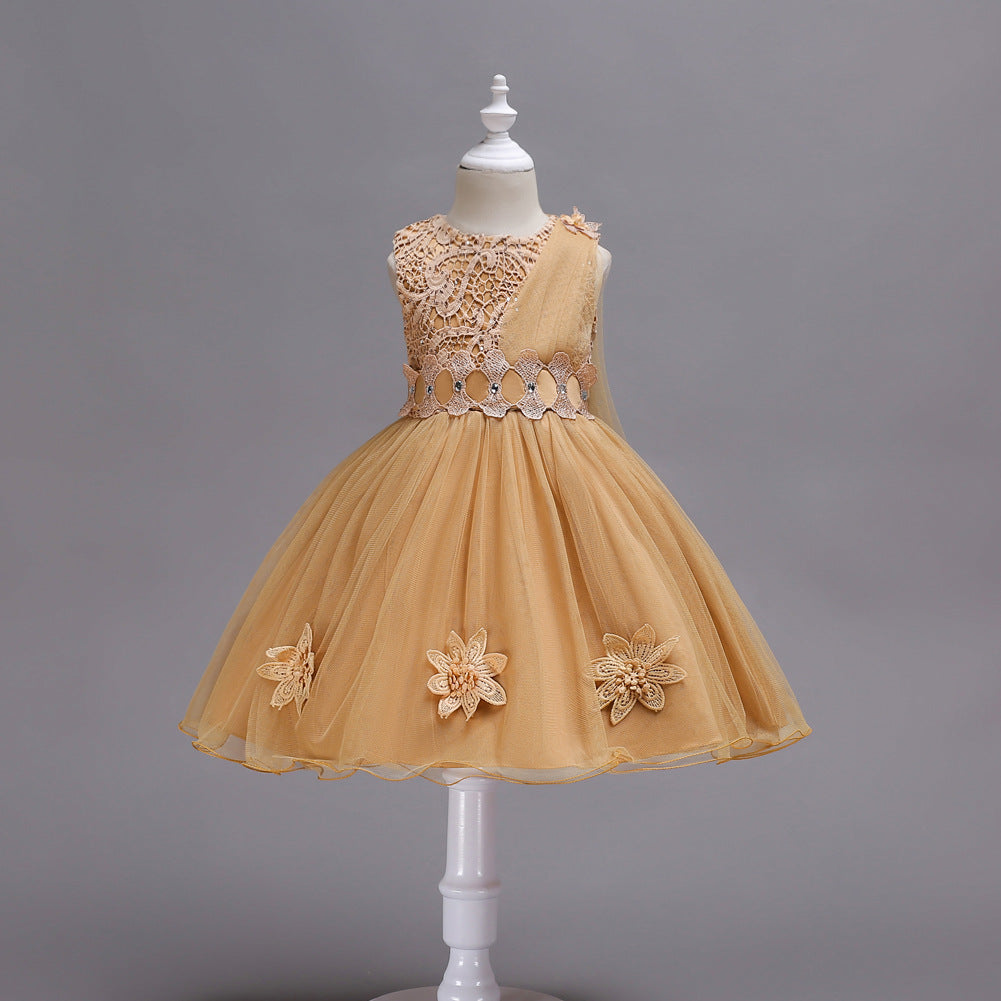 Girls Pageant Wedding Formal dress