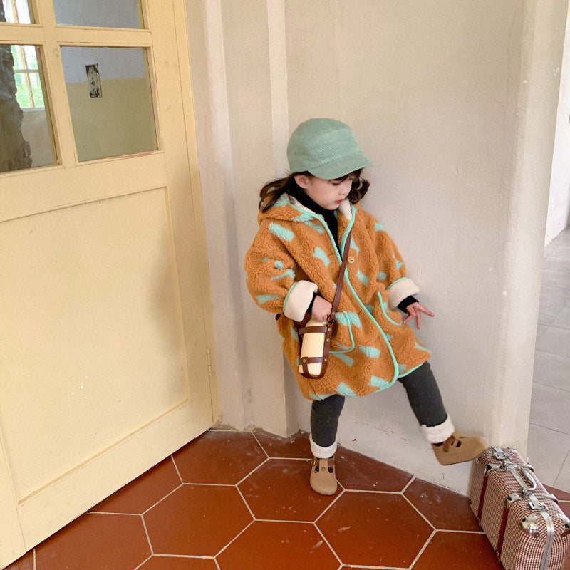 Toddlers Cozy Warm Zipper Coat